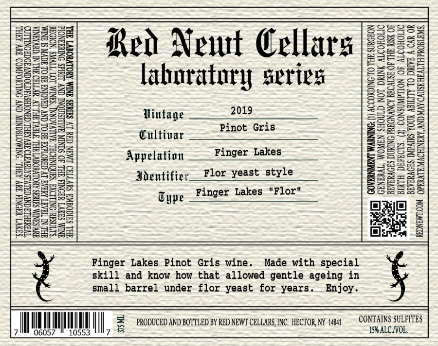 2019 Flor Style Pinot Gris