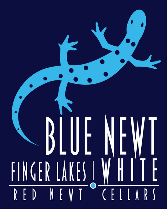Blue Newt White